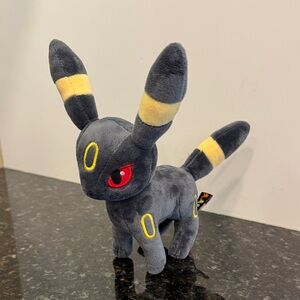 Pokemon Plush Umbreon 2018 Plush Soft Toy Doll Teddy Stuffed Animal Size 8”
